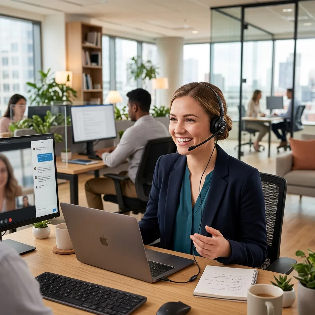 Dedicated MaverickAssist virtual assistant managing tasks